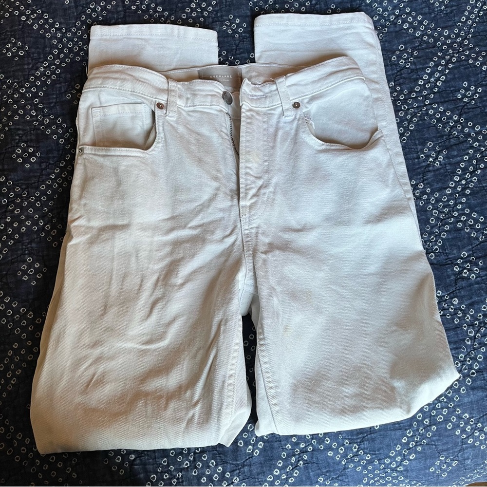 Everlane High Rise Straight Regular 27